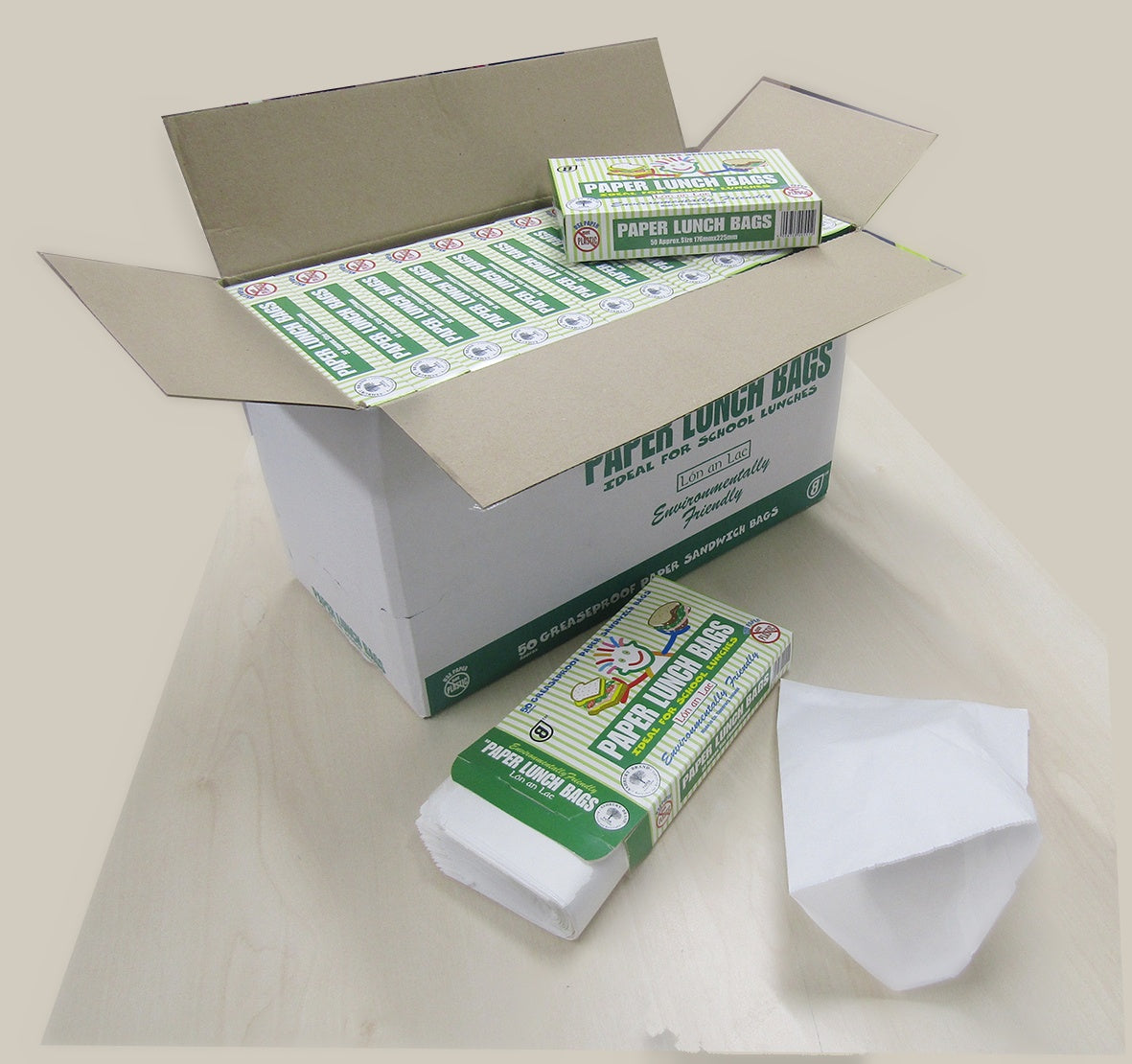 Greaseproof Bag — Paper Lunch Bags