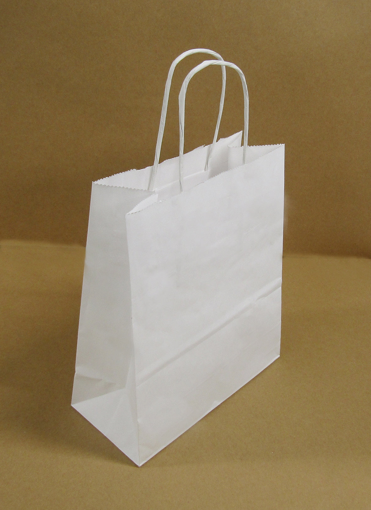 Twist Handle Bag — Size 2b (Medium) (White)