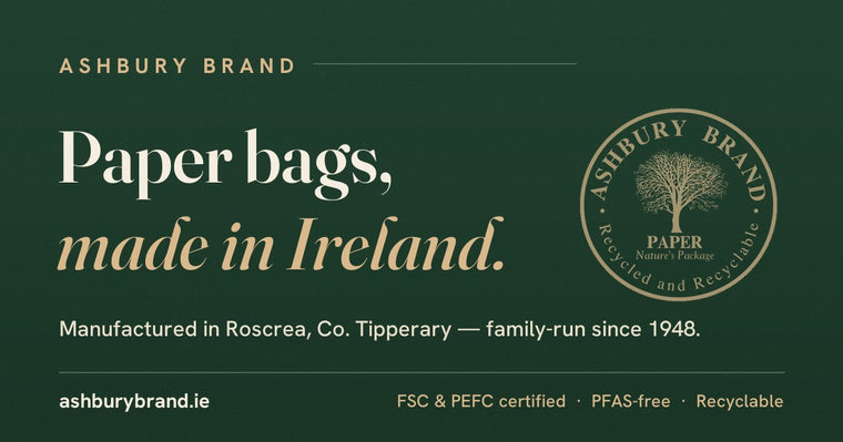 Ashbury Brand — paper bags, made in Ireland
