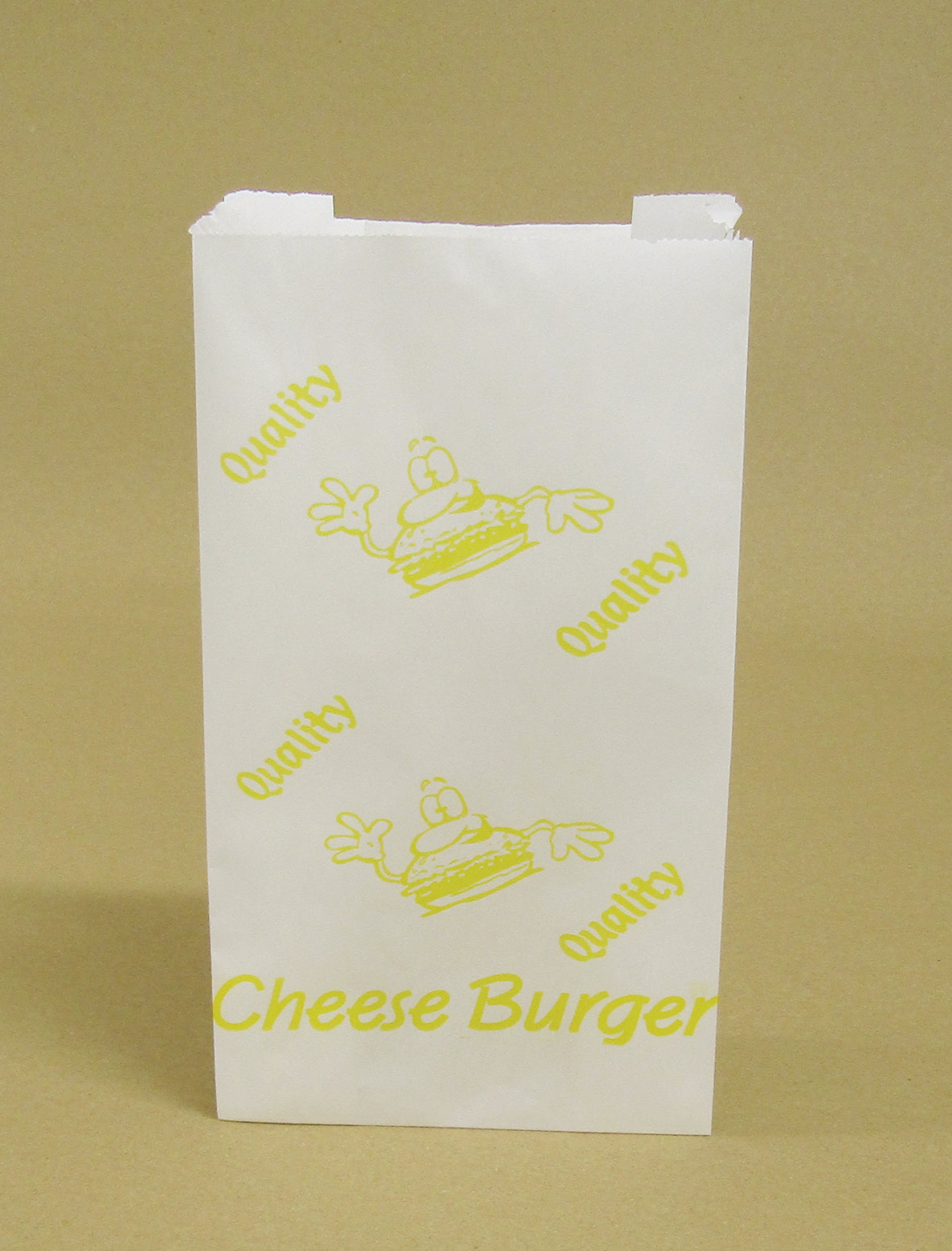 Greaseproof Bag — Bun Burger 5x8x9