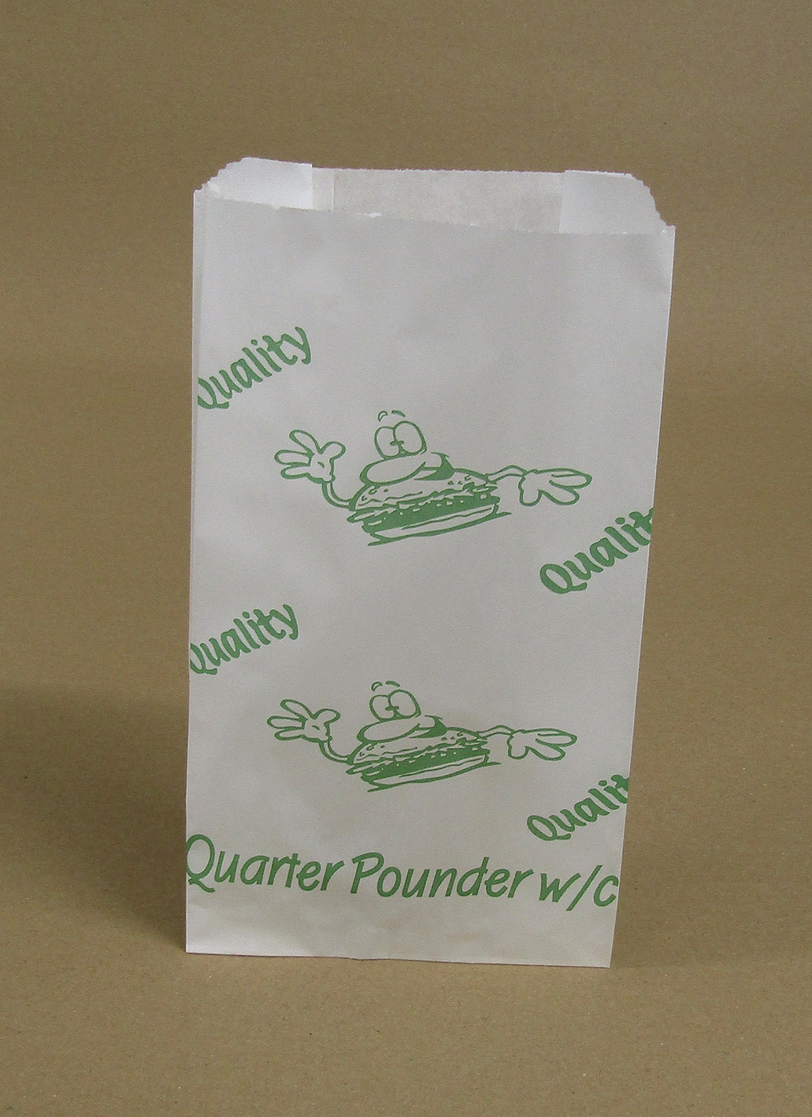 Greaseproof Bag — Qtr. Pounder