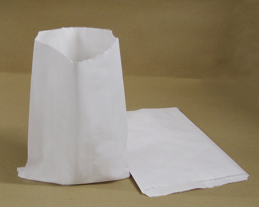 3lb Lined Paper Bag (White)