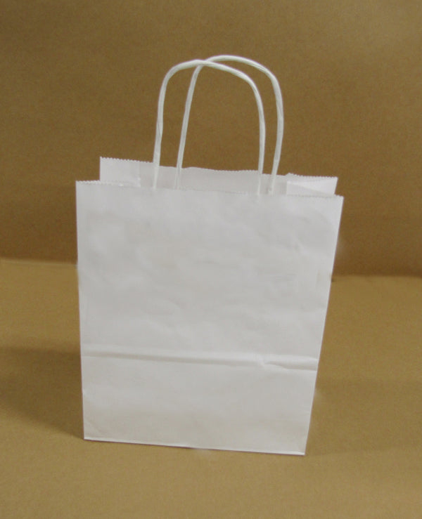 Twist Handle Bag — Size 4b (Large) (White)