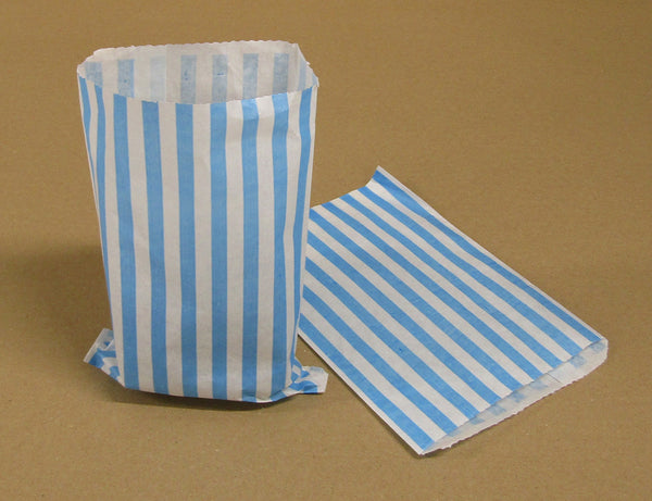 Flat & Satchel Bag — Candy Stripe 6x7 (White)