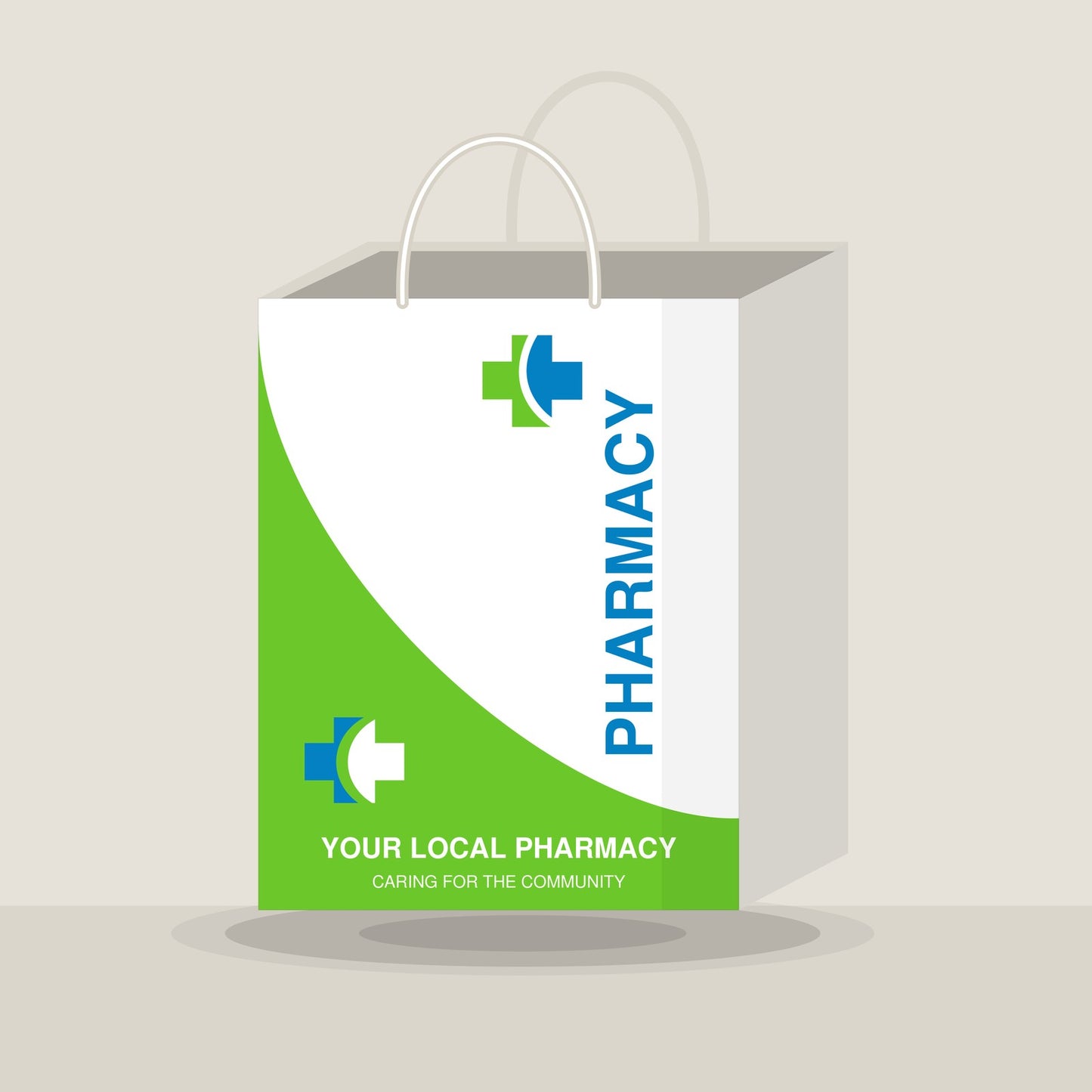 Pharmacy Twist Bag — Size 2a