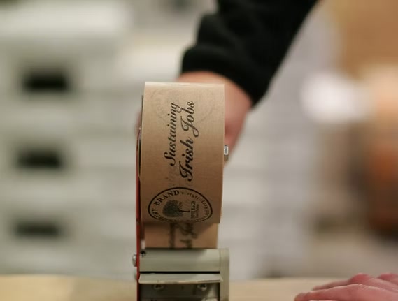Roll of Ashbury-branded paper tape