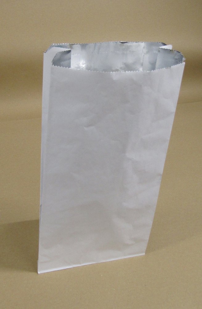 Insulated foil-lined paper bag